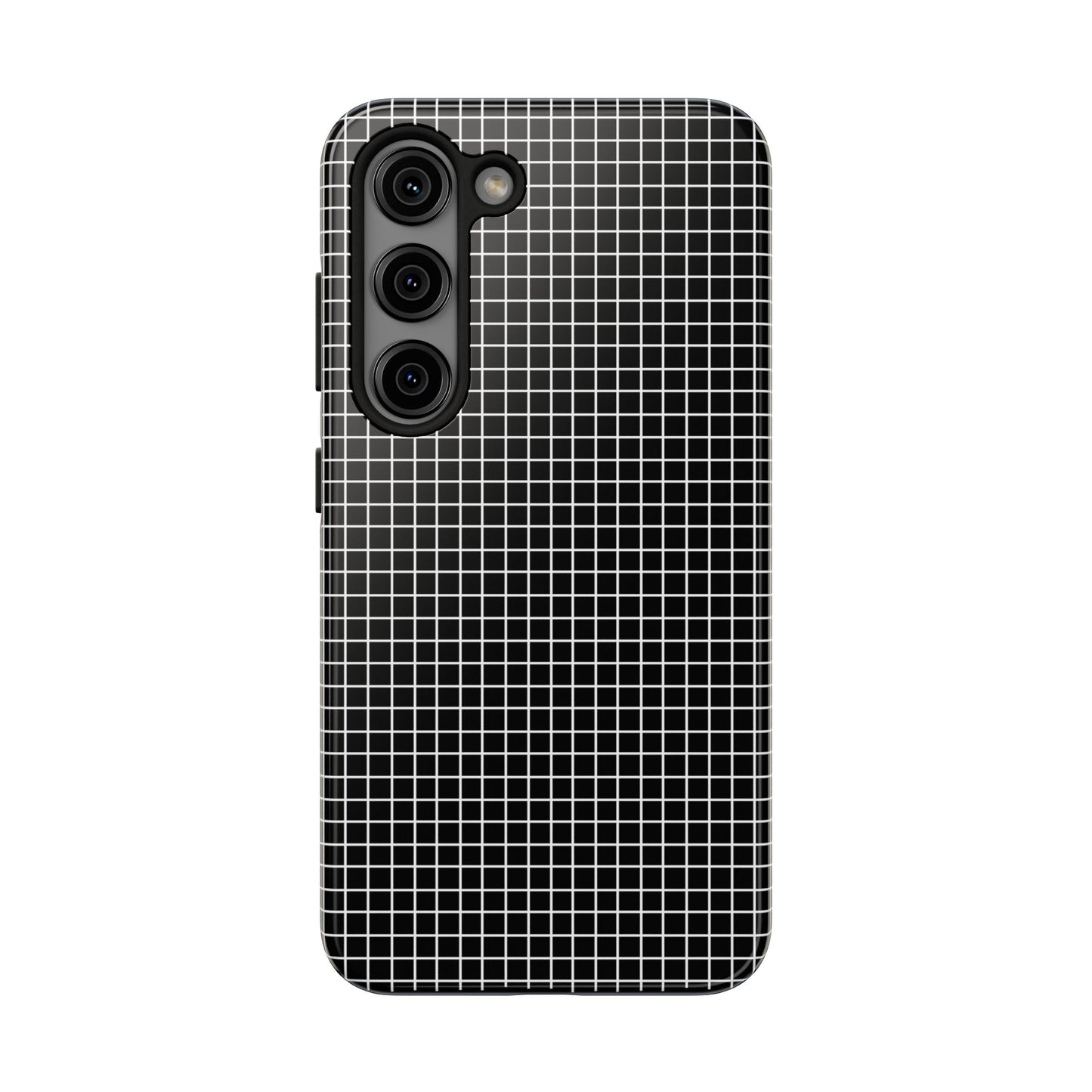 Window Pane Black / White Phone Case
