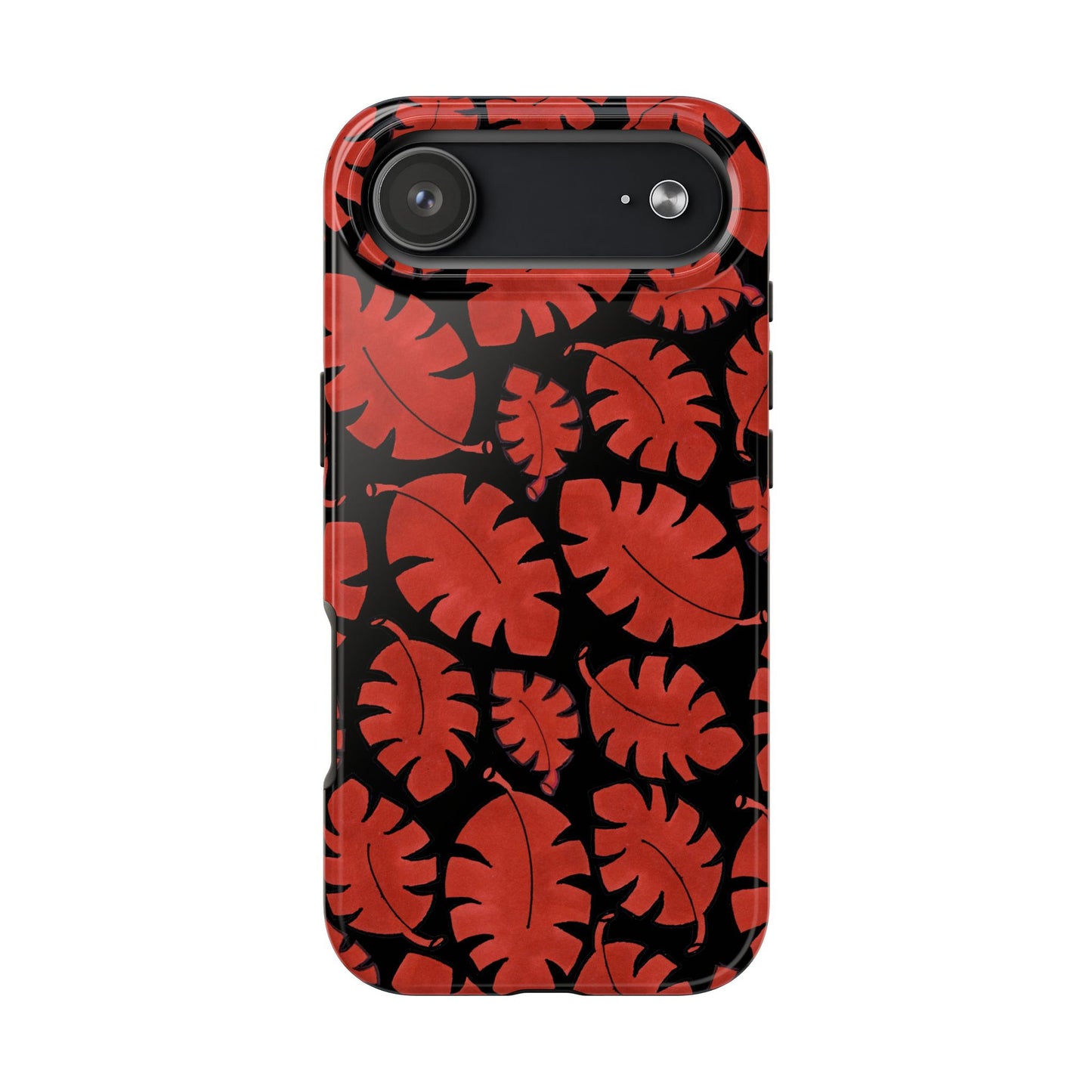 Red Bananas Black Phone Case