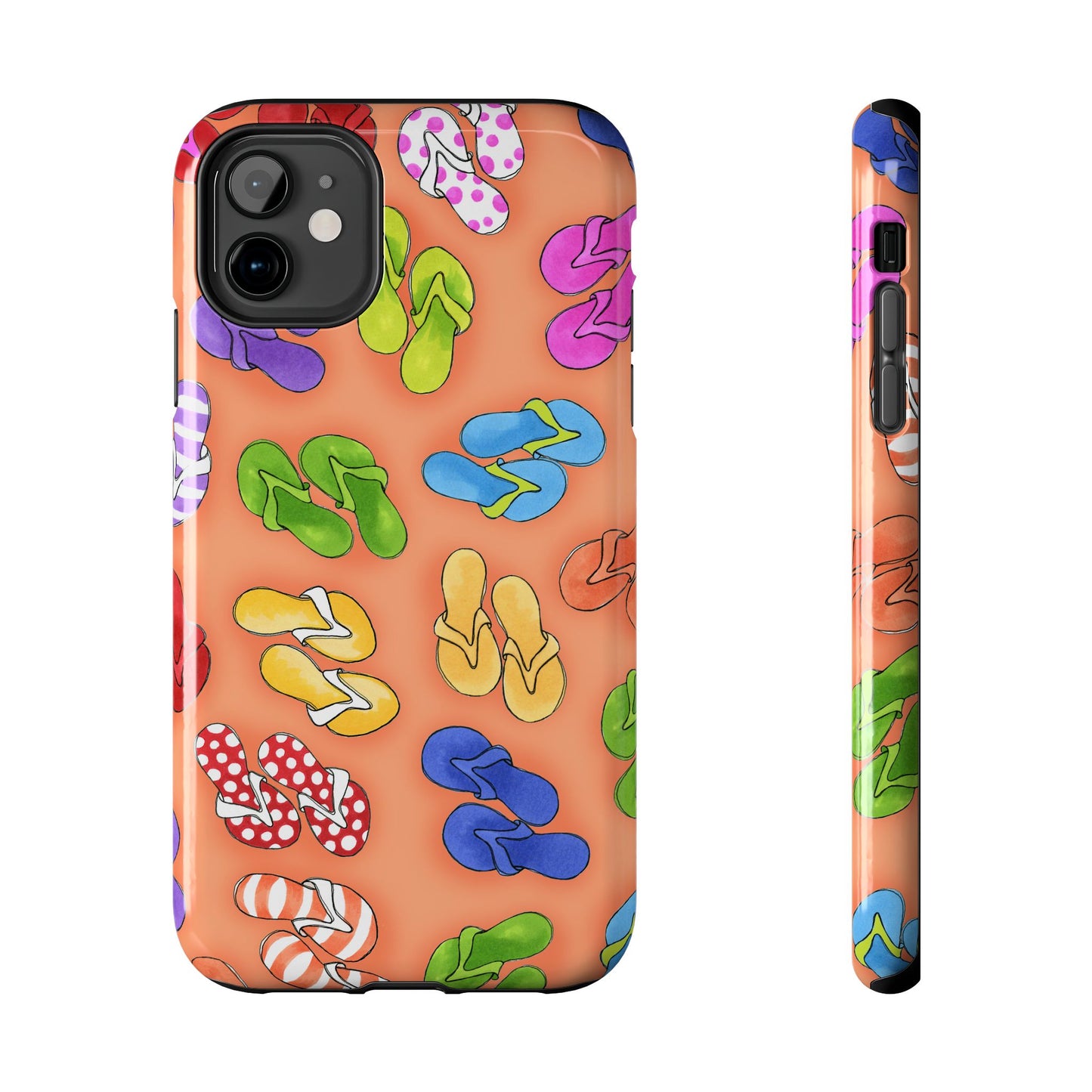 Fun Flops Orange Phone Case
