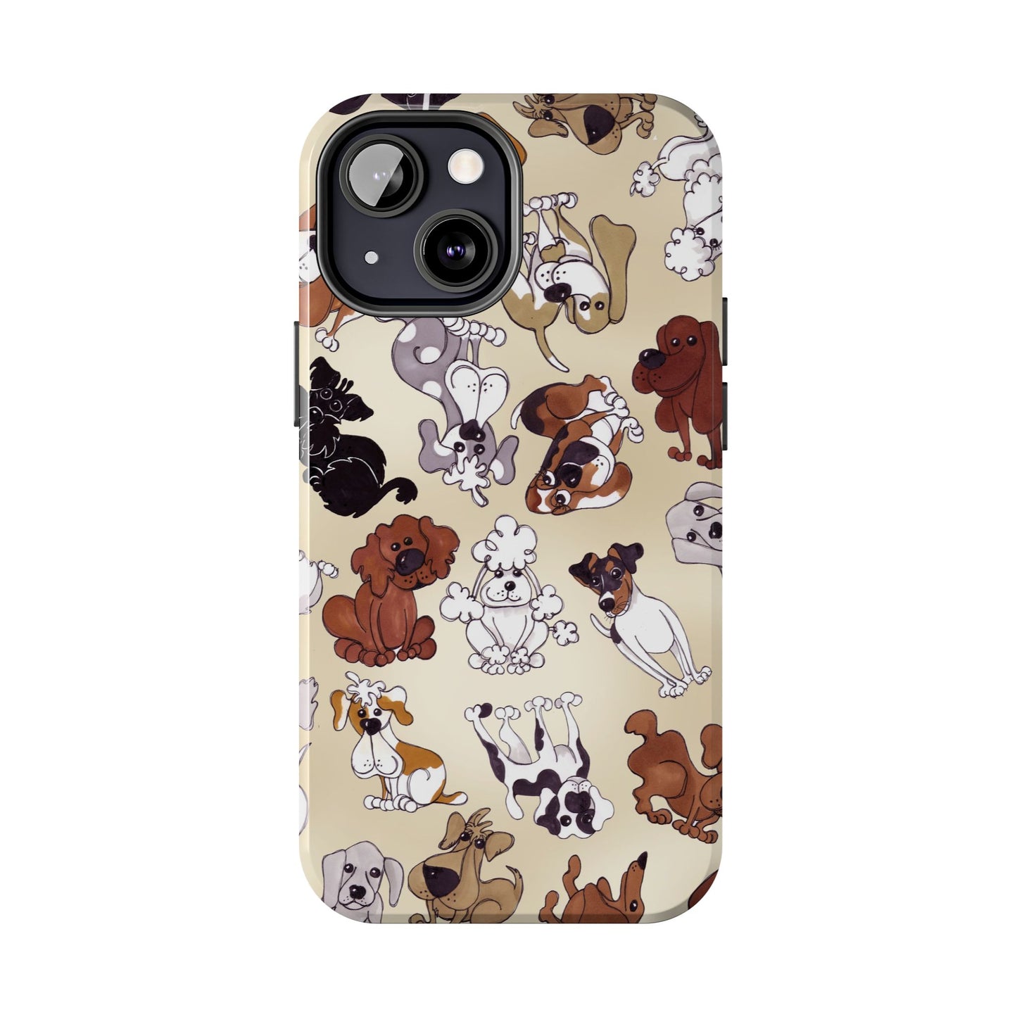 Tossed Doggies Bone Phone Case