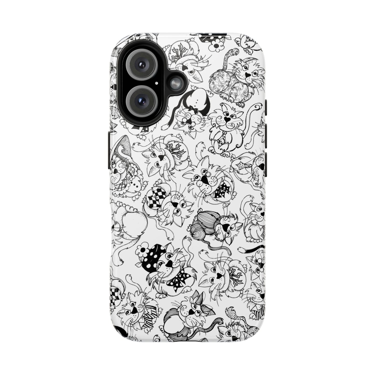 So Kitties Tossed White Phone Case