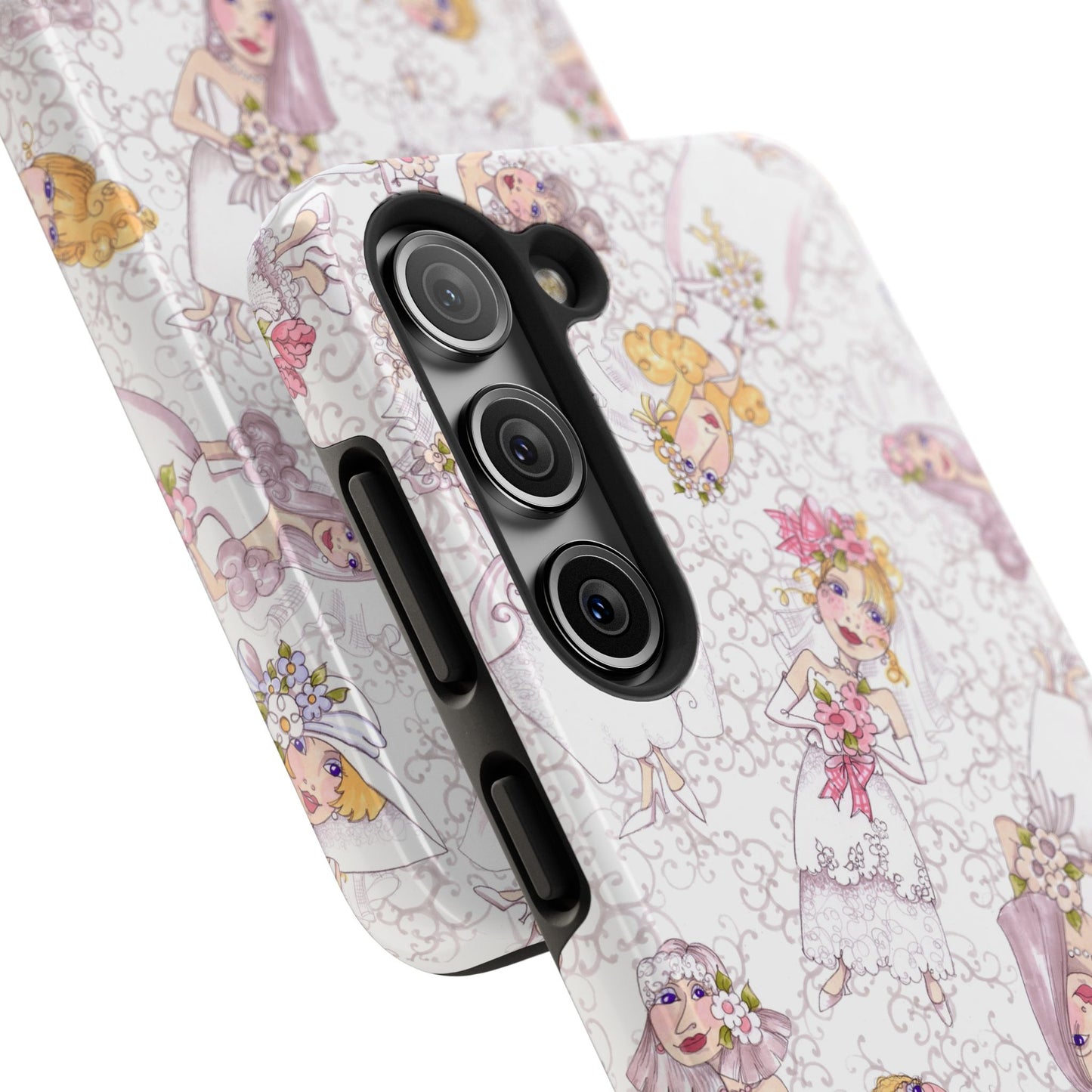 Bridal Scroll Phone Case