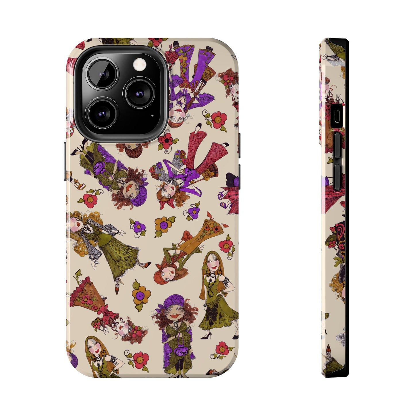Tossed Gypsies Muslin Phone Case