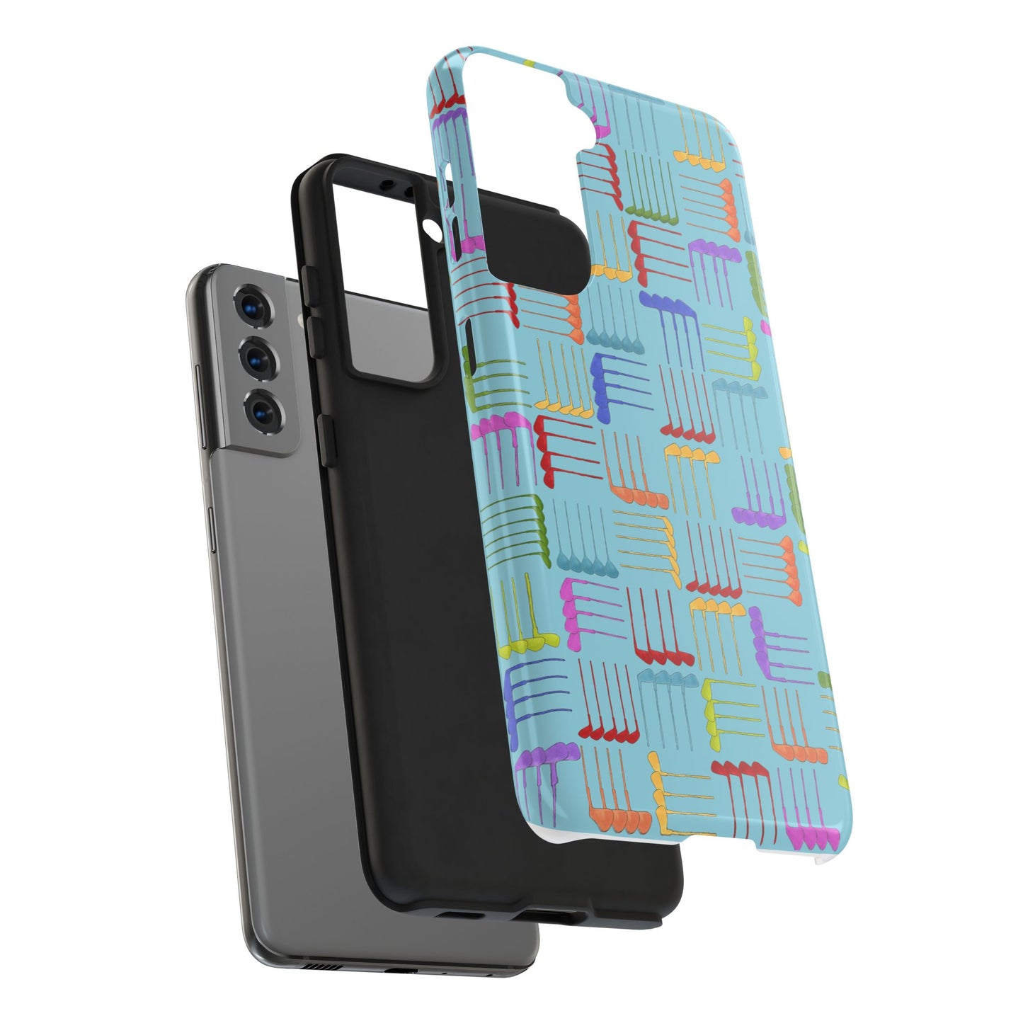 Club Weave Turquoise Phone Case