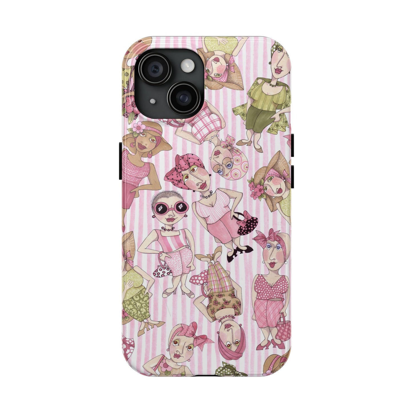 Tossed Ladies Pink Phone Case