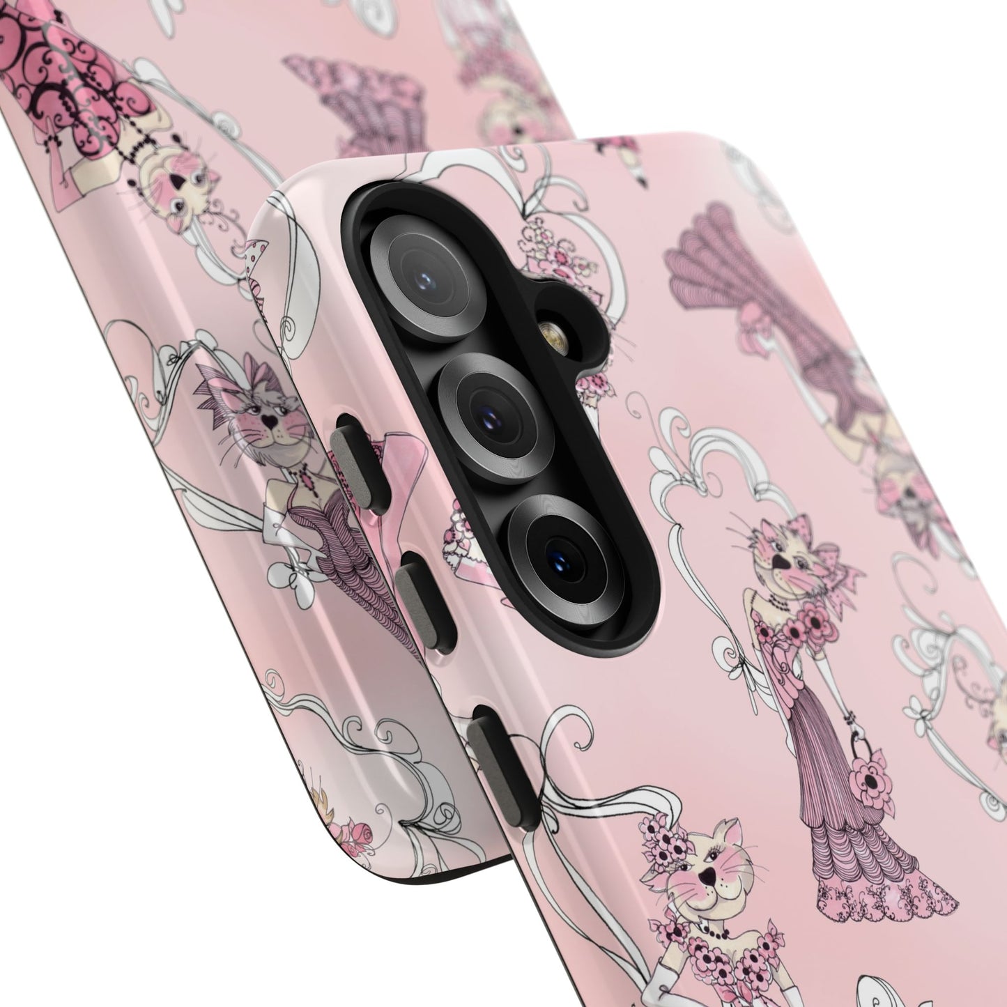 Lady Cats Tossed Phone Case