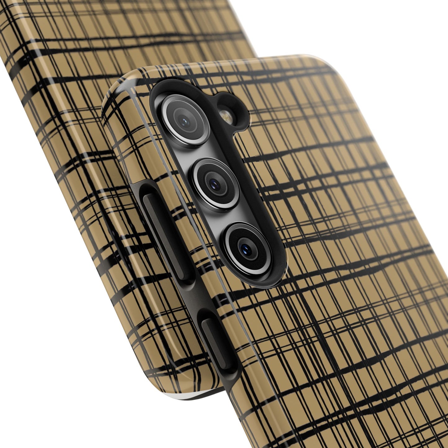 Doggie Fence Tan Phone Case
