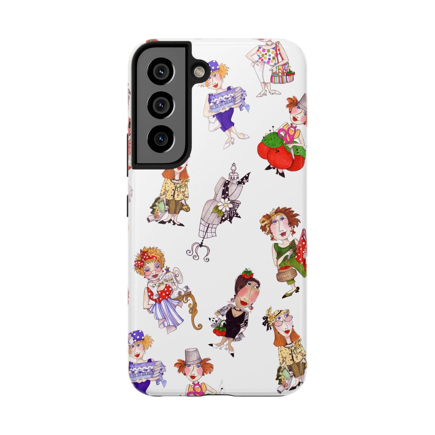Sewphisticates White Phone Case