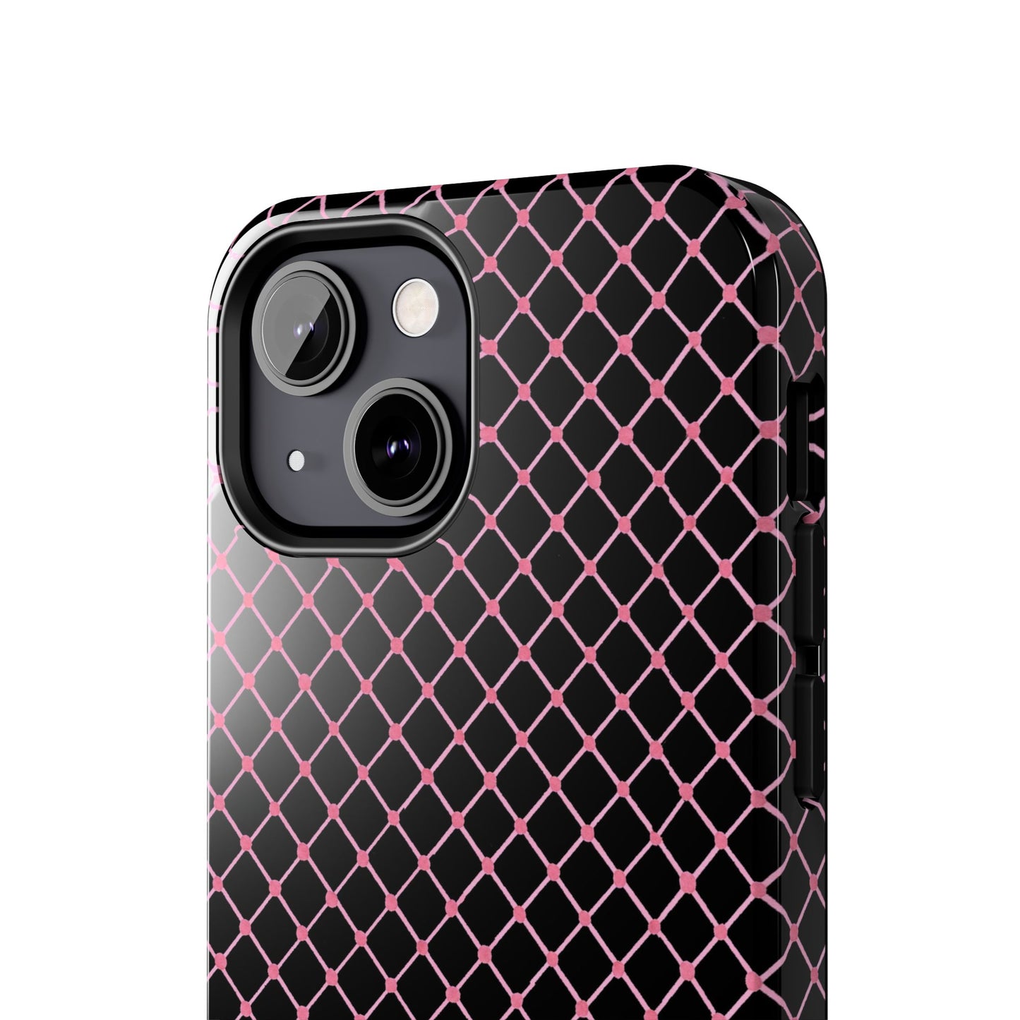 Cyclone Fence Black / Pink Phone Case