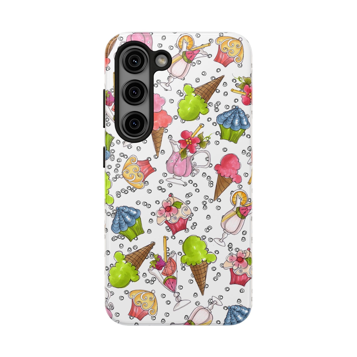 Resort Food White Phone Case
