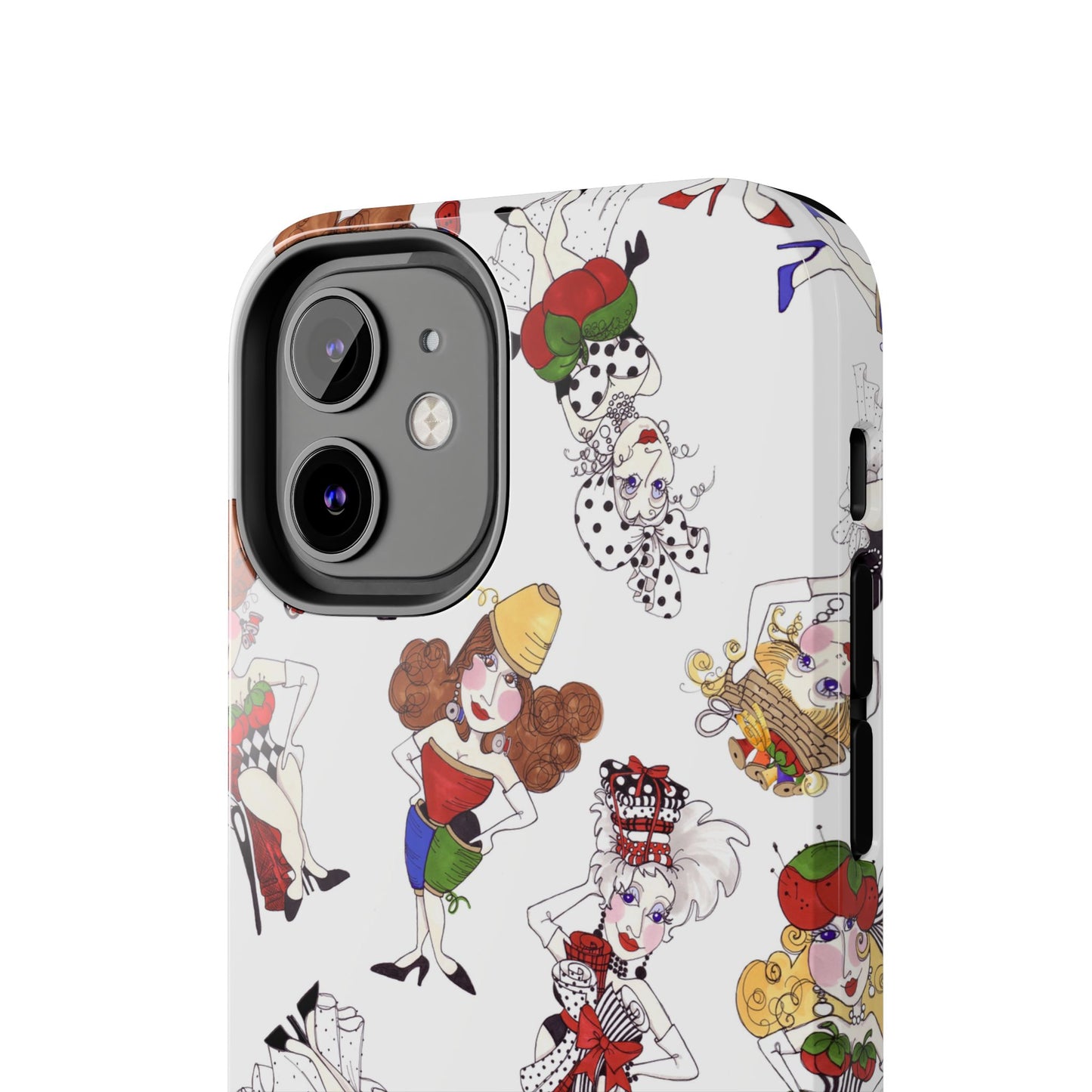 Sew Tossed White Phone Case