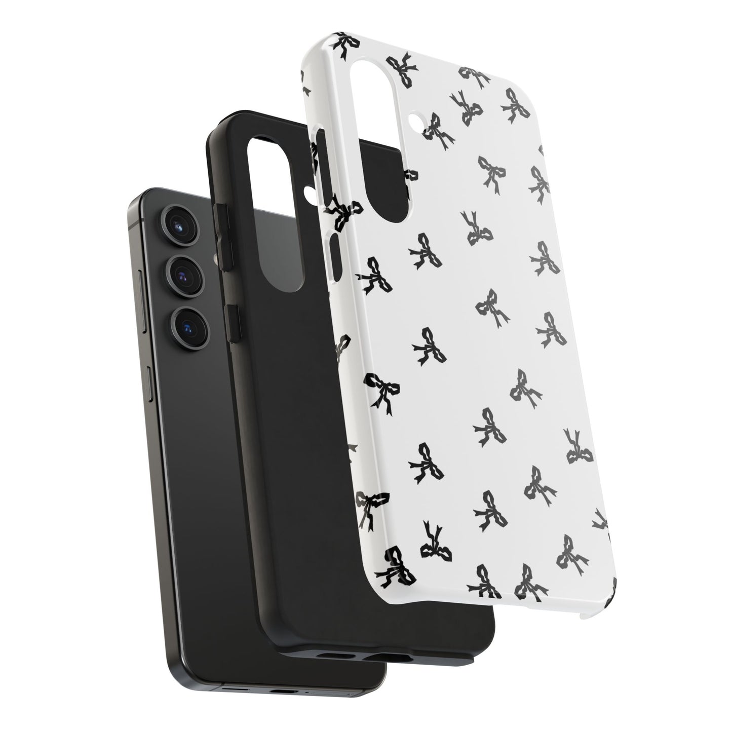 Black Bows Phone Case