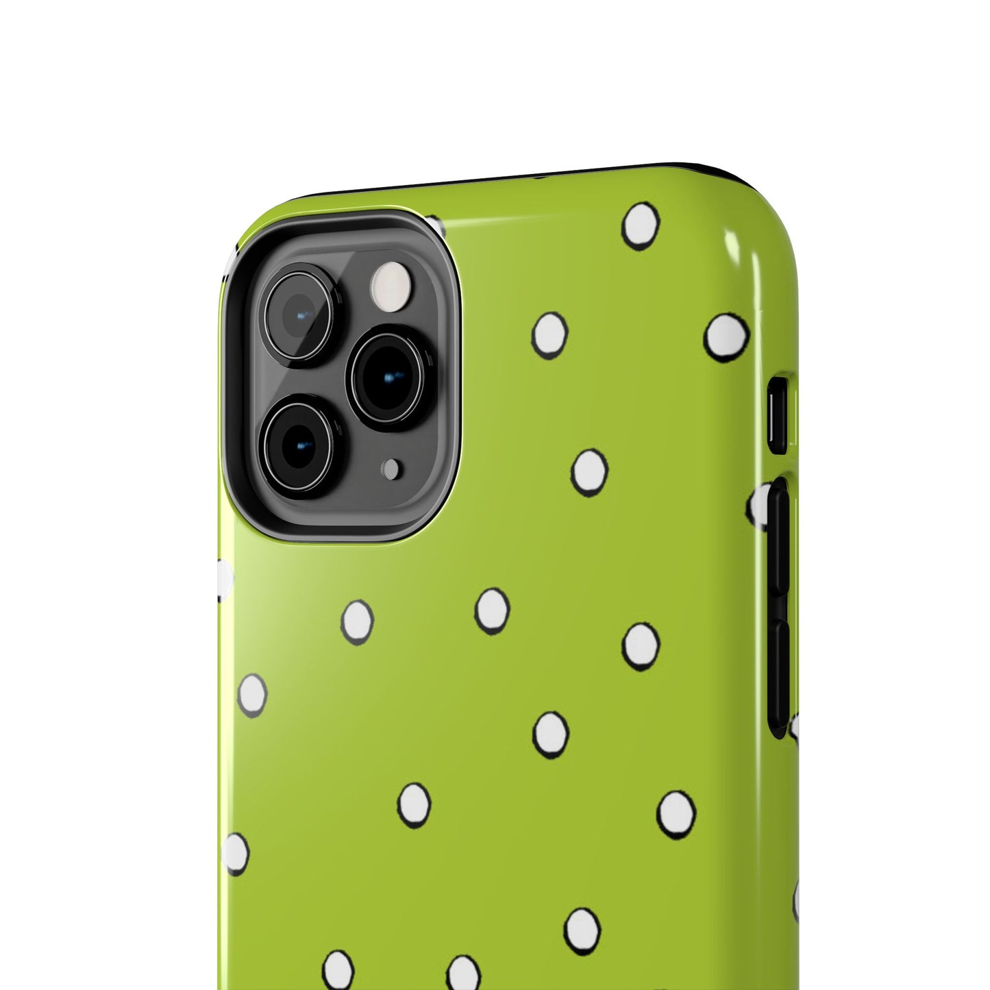 Lime Dots Phone Case