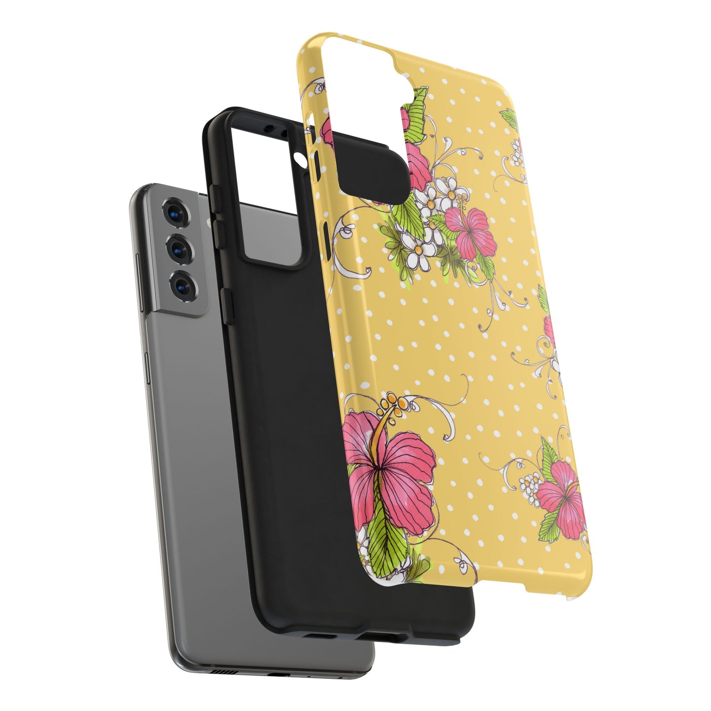 Lady Luau Yellow Phone Case
