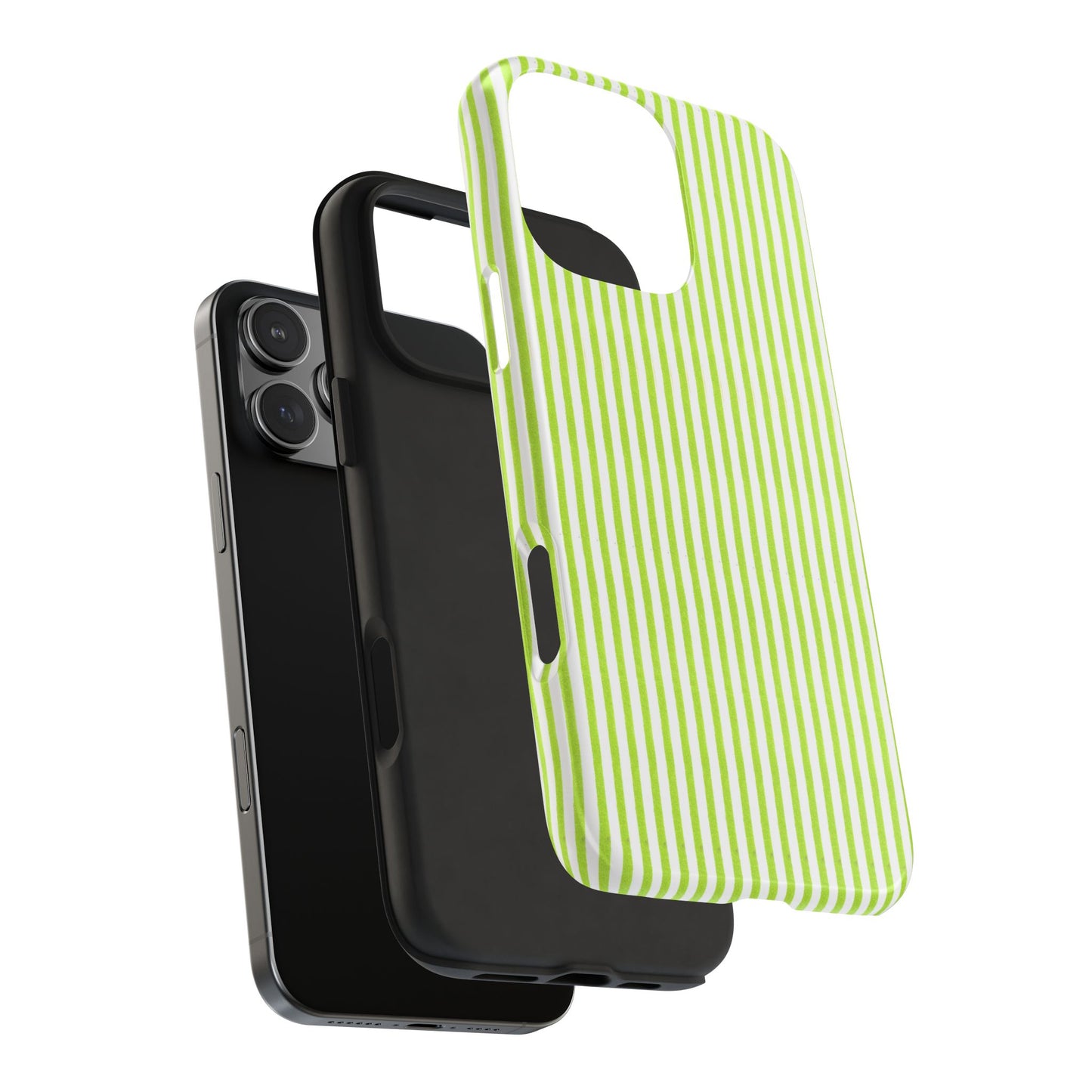 Golf Stripe Lime Phone Case