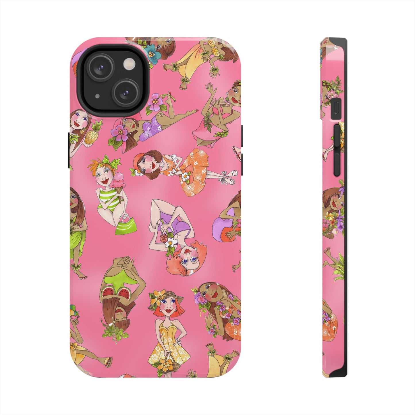 Island Toss Pink Phone Case