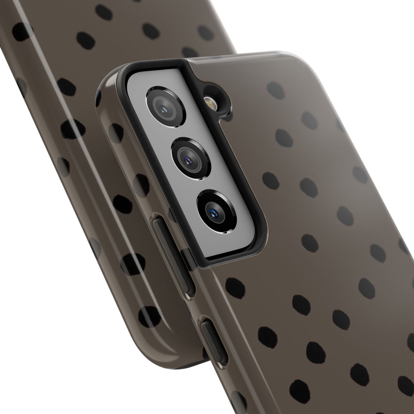 Dinky Dots Toast / Black Phone Case