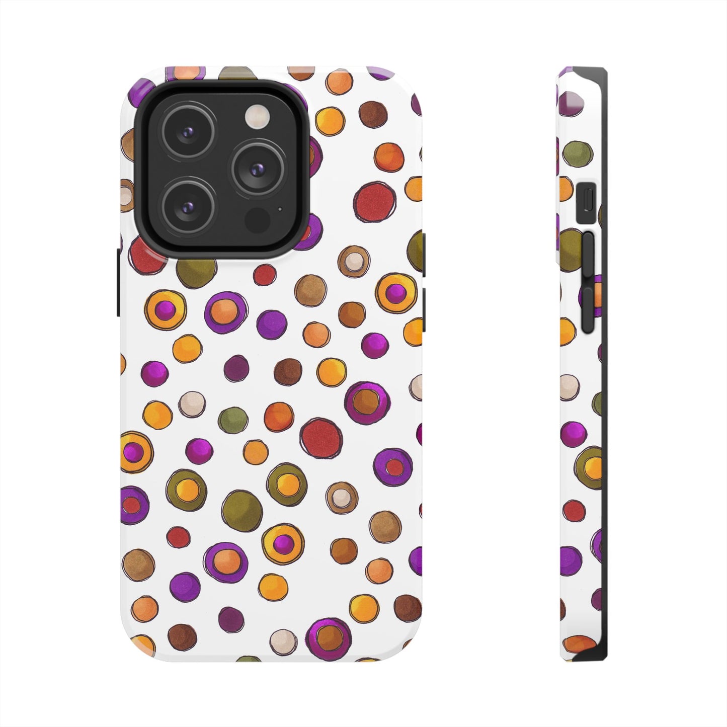 Sesame Dot White Phone Case