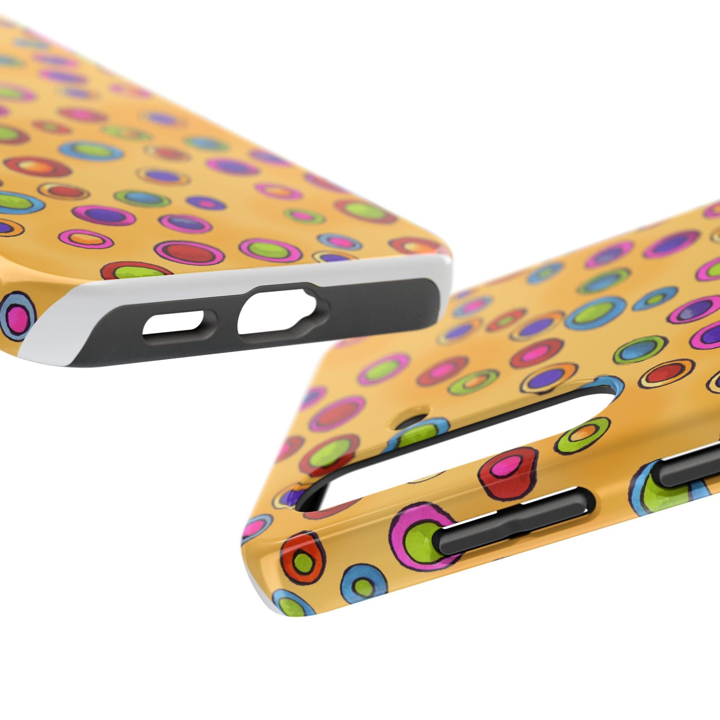 Dopey Dots Yellow Phone Case