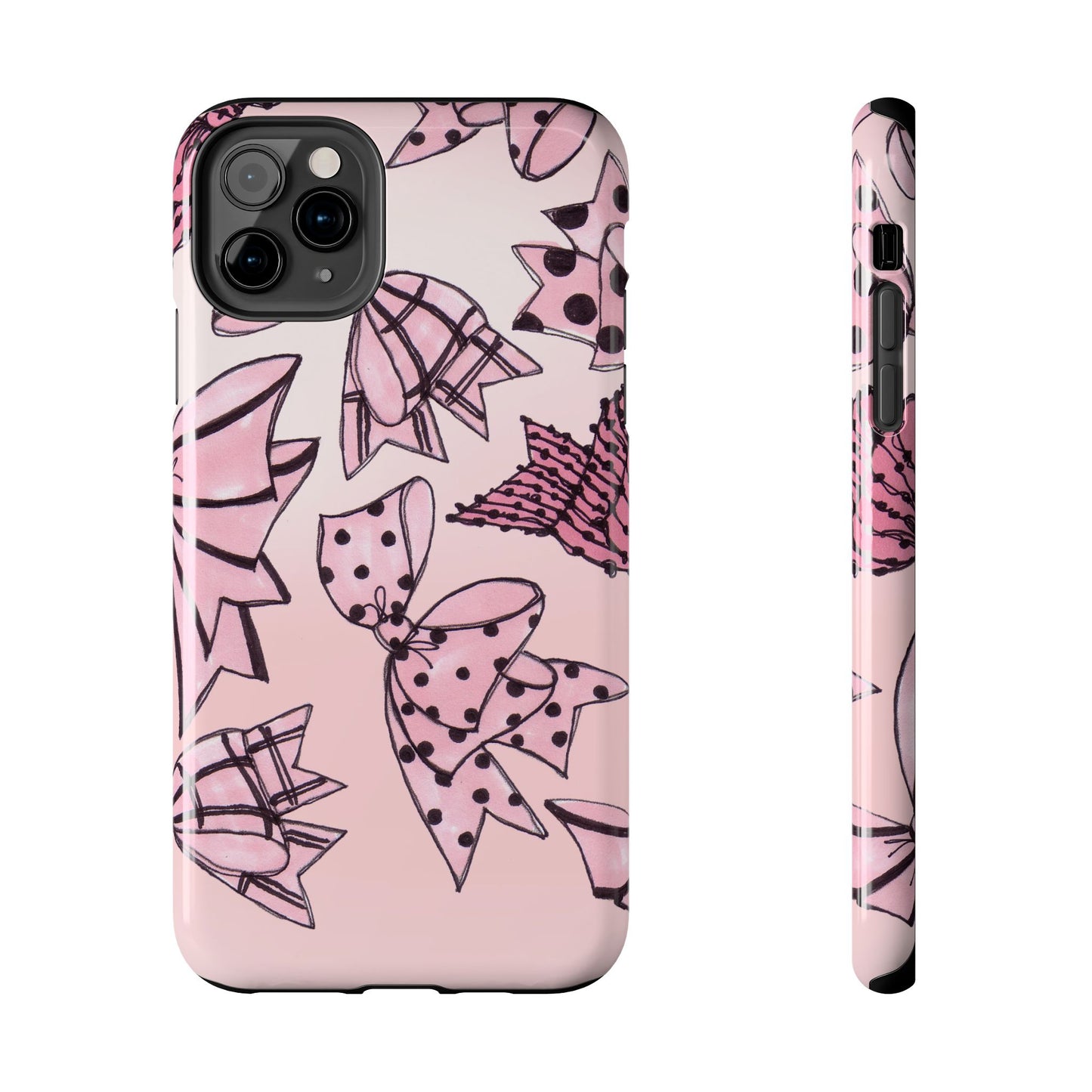 Cat Bows Pink Phone Case