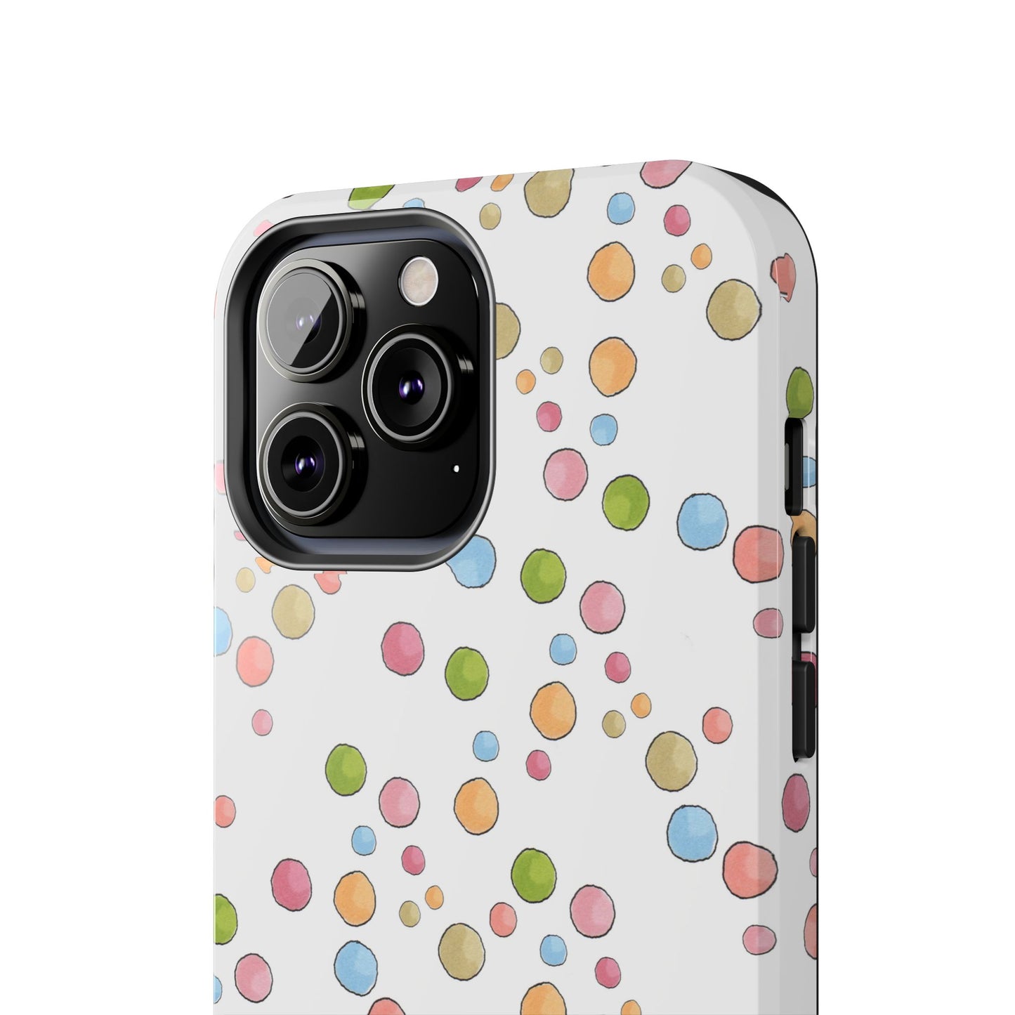 Clown Dots White Phone Case