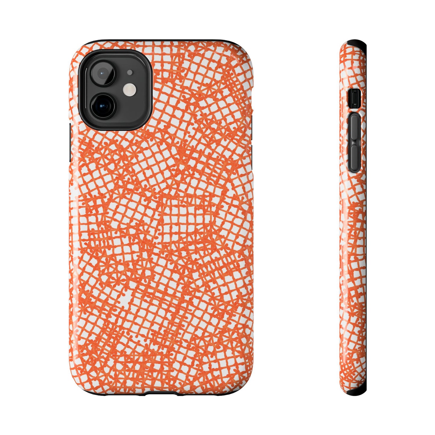 Random Waffle Orange Phone Case