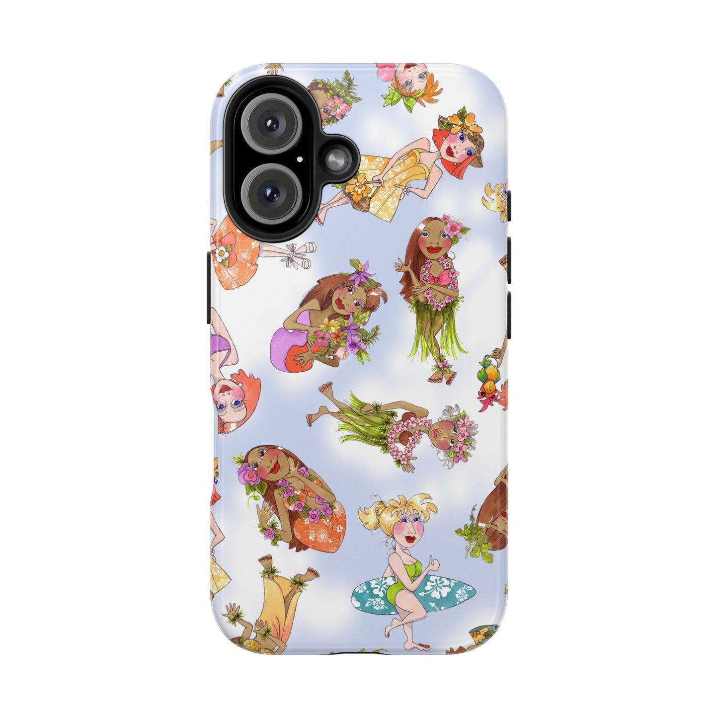 Island Toss Blue Sky Phone Case