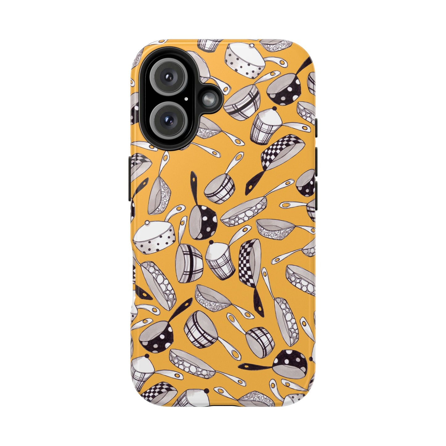 Pots & Pans Flyin' Yellow Phone Case
