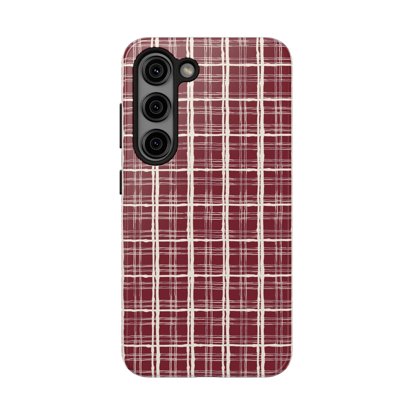 Red Plaid Phone Case