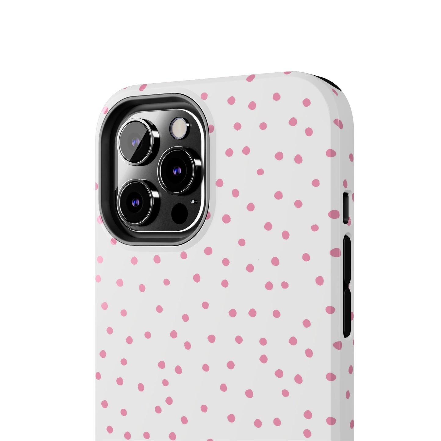 Dinky Dots White / Pink Phone Case