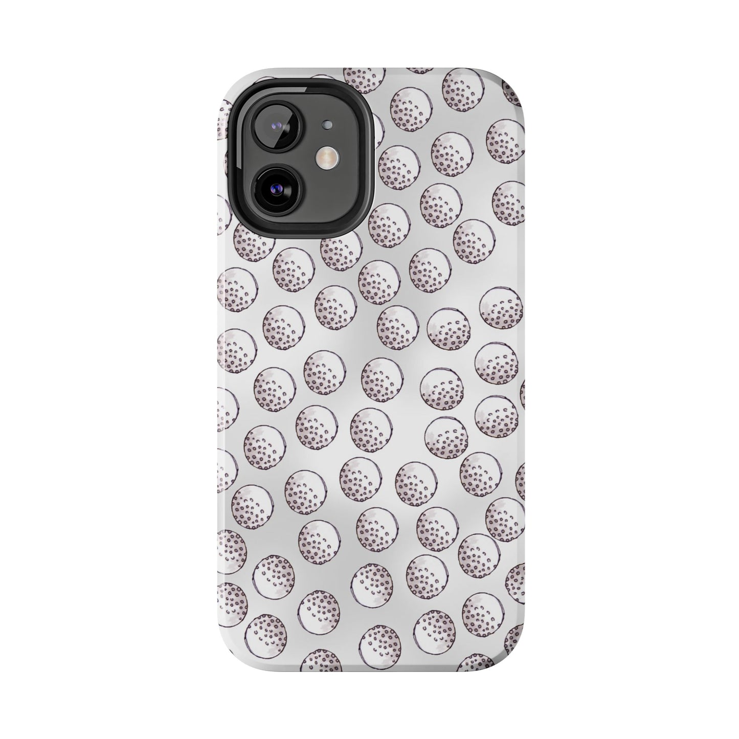 Ball Dots Gray Phone Case