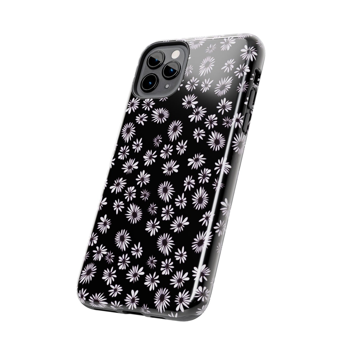 Random Daisy Black / White Phone Case