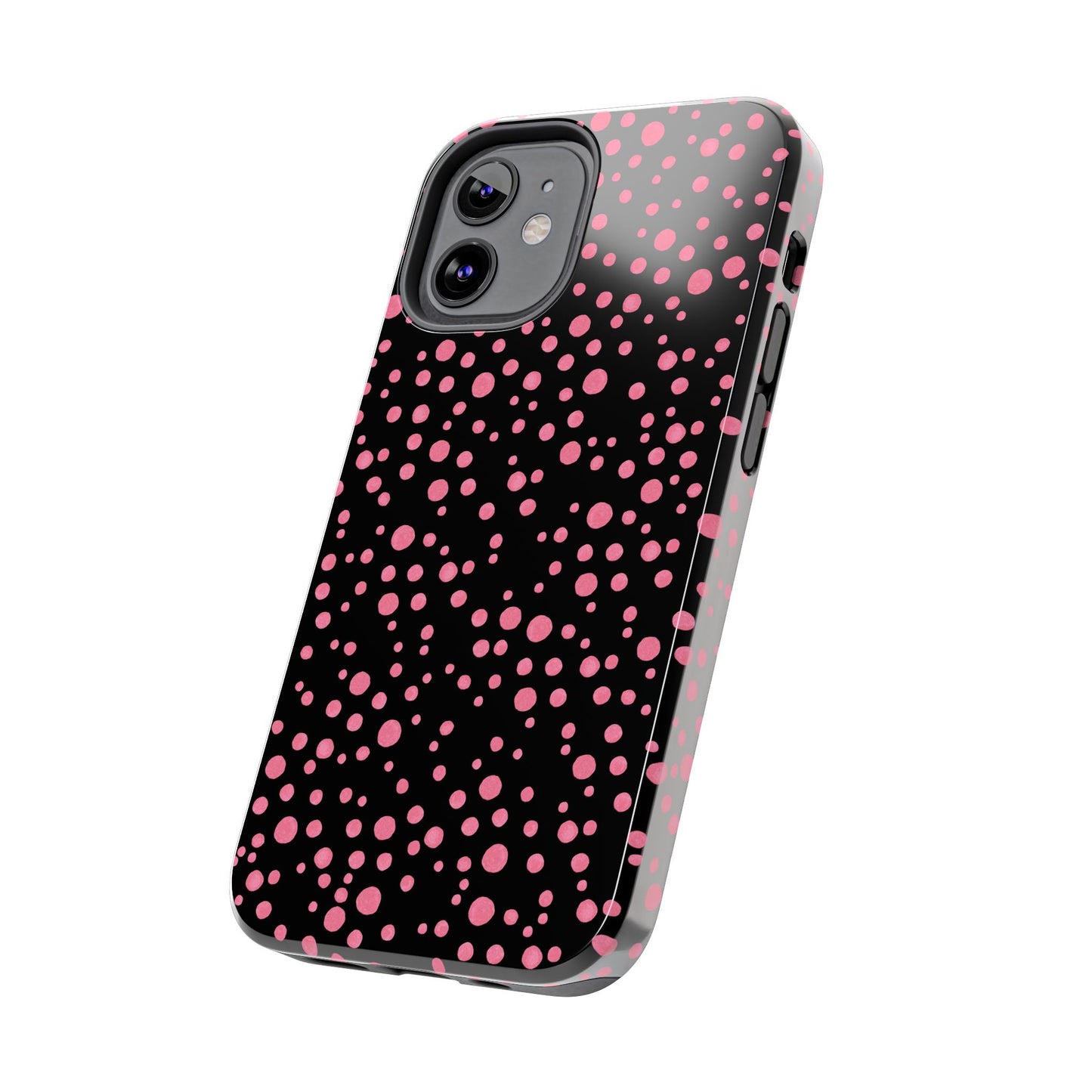 Balloon Dots Black / Pink Phone Case
