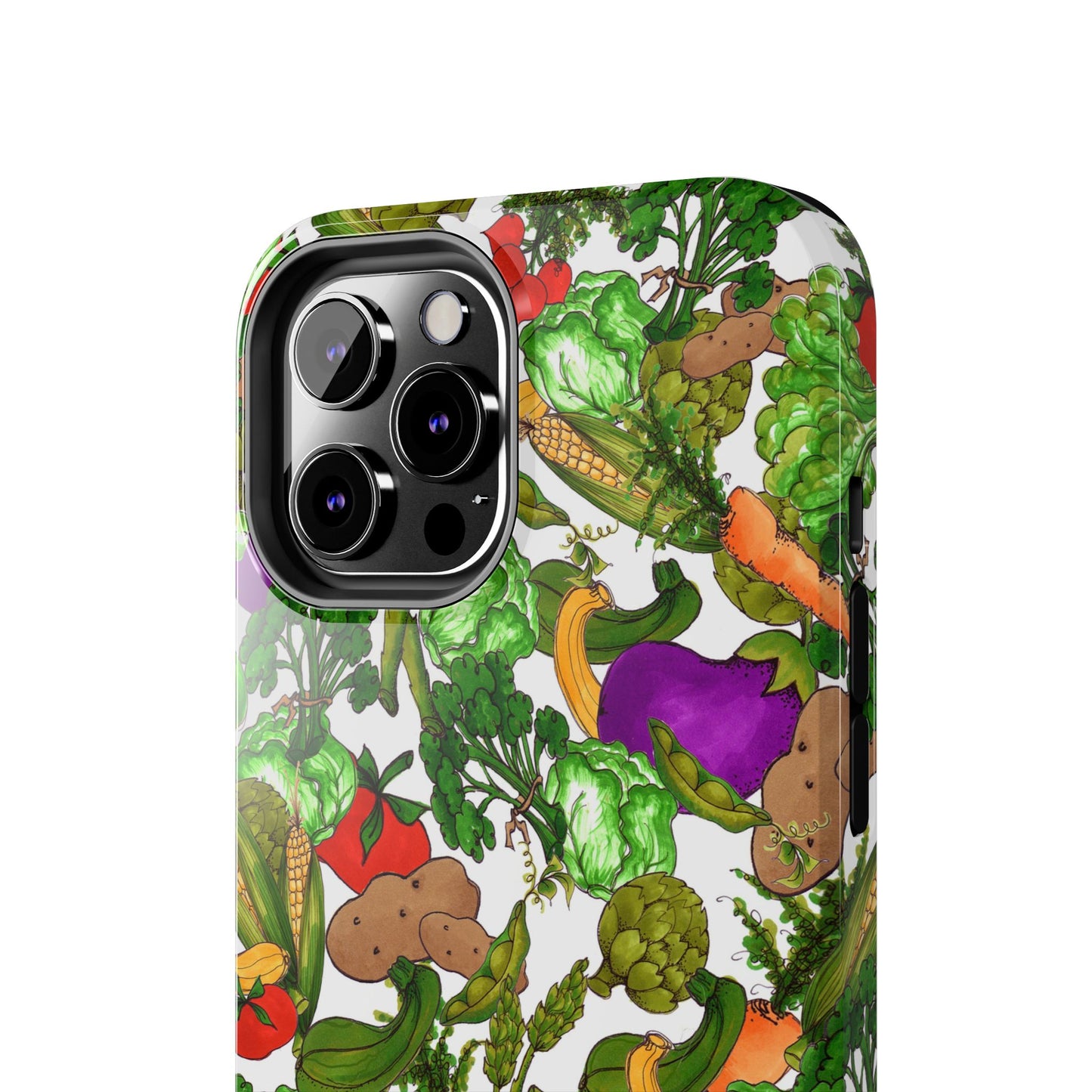 Veggie Jungle White Phone Case