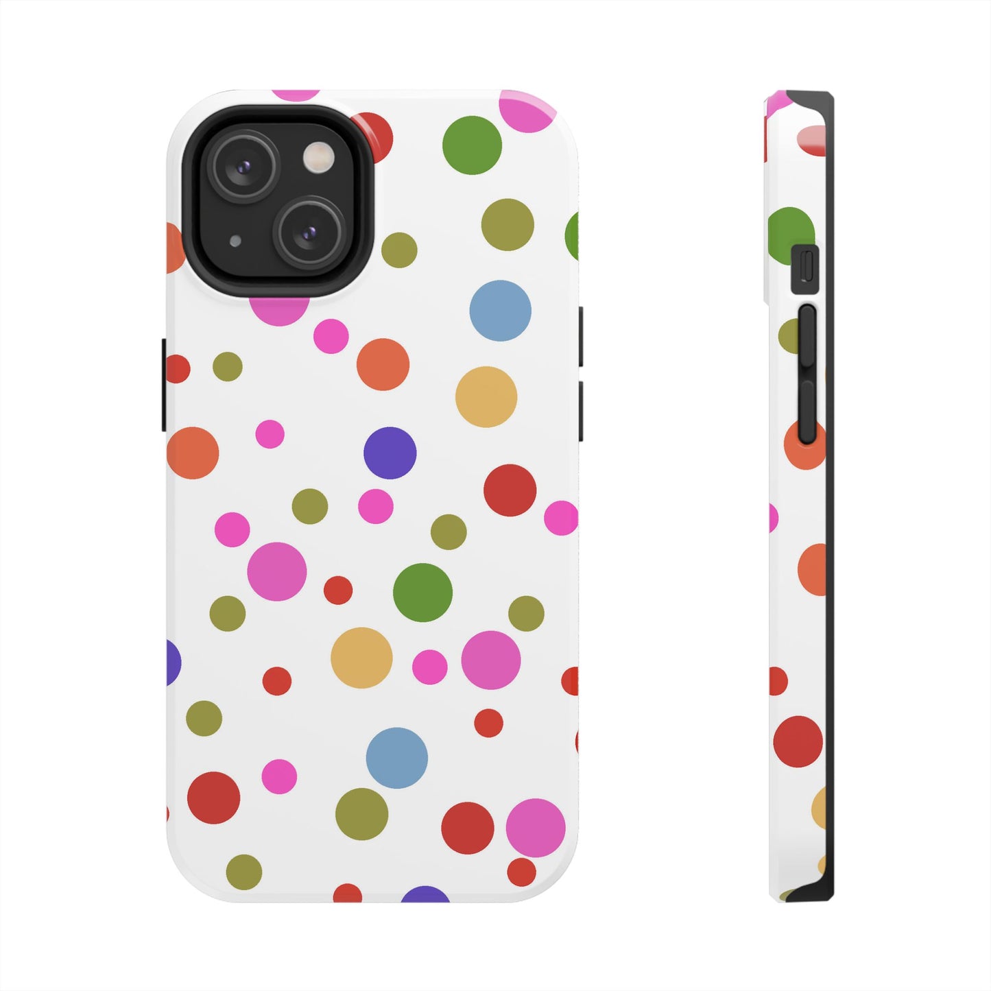 Dot Assortment White Phone Case