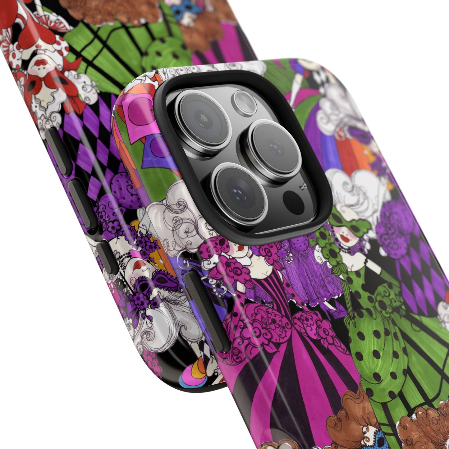 Crowded Dance Floor Black Phone Case