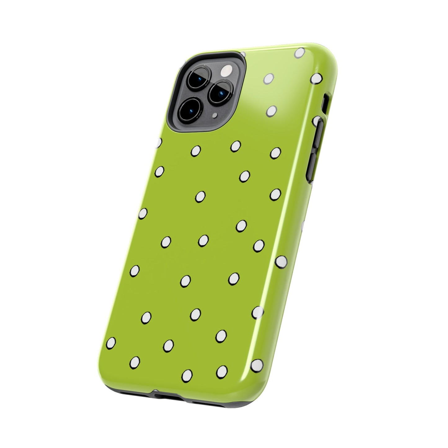 Lime Dots Phone Case