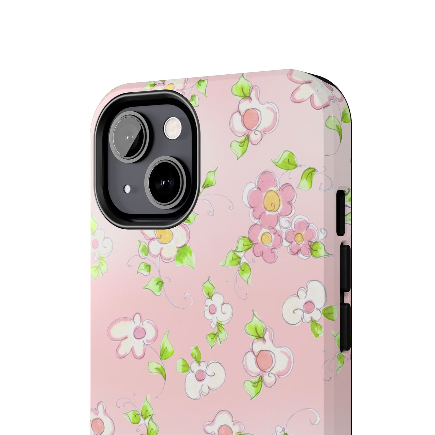 Precious Posies Pink Phone Case