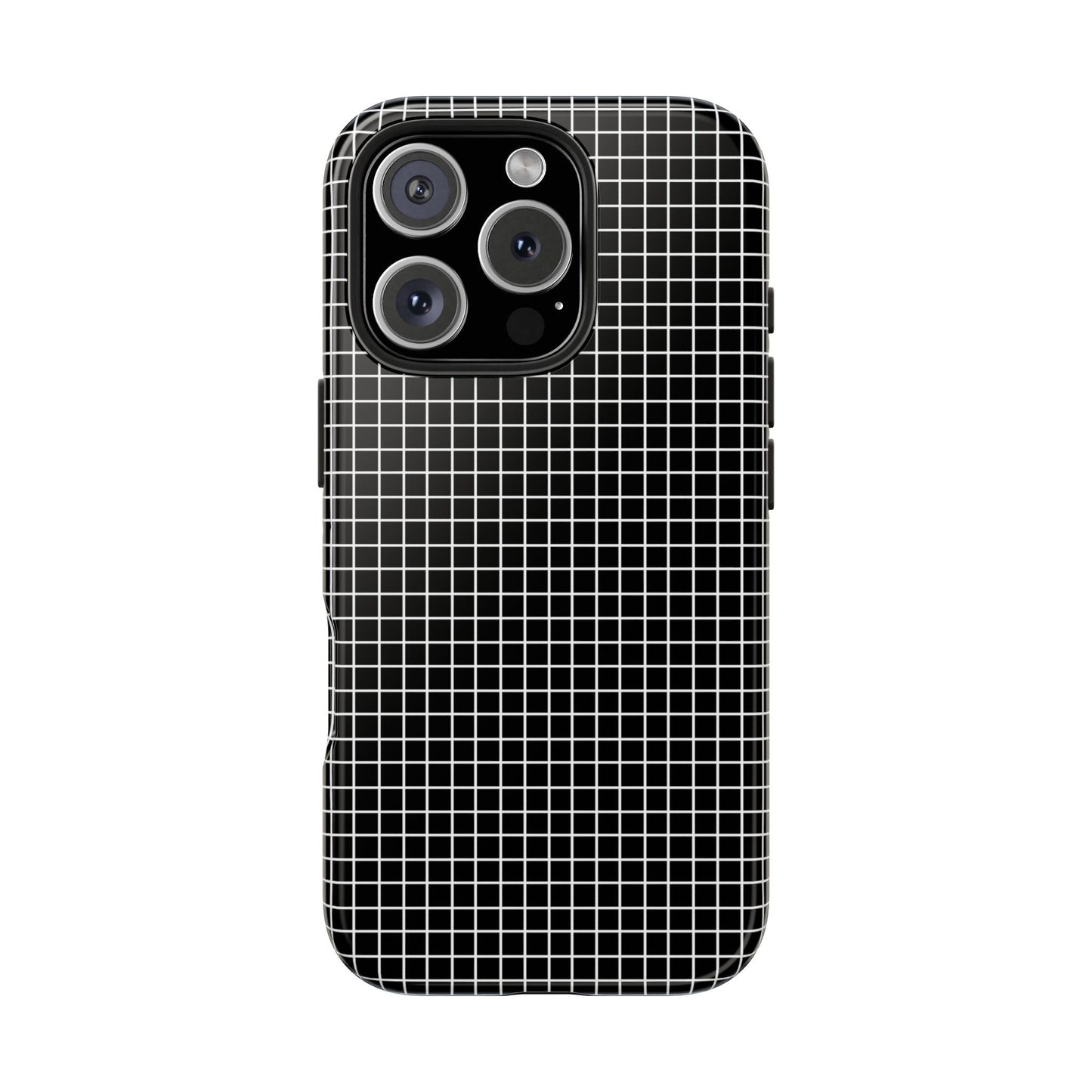 Window Pane Black / White Phone Case