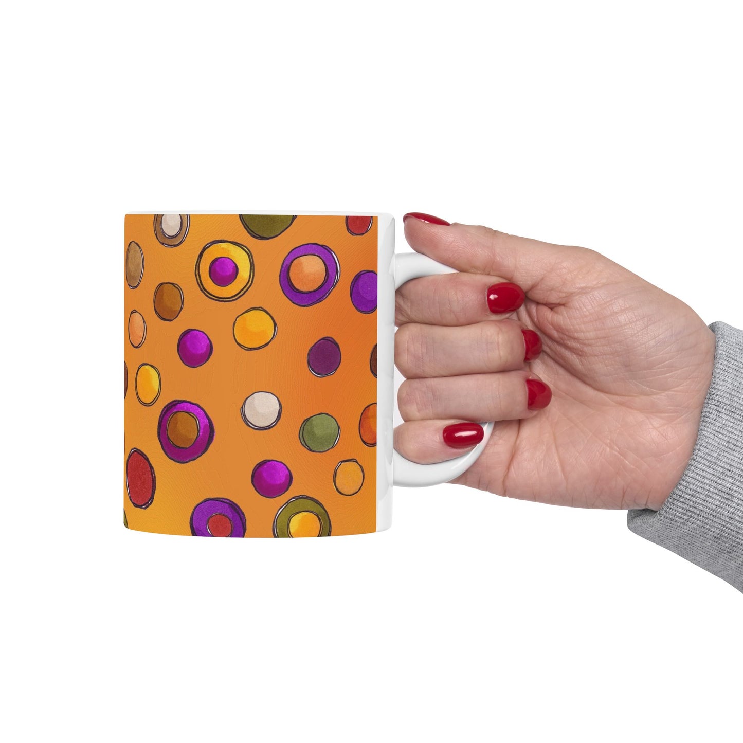 Double Dot Yellow Cup