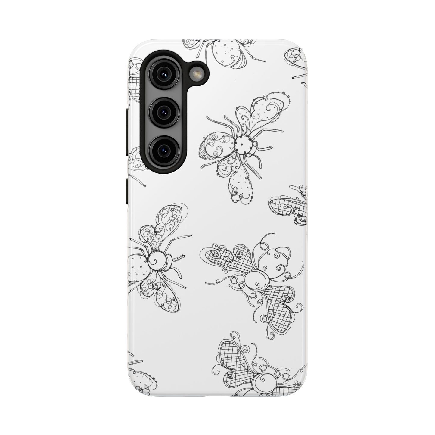 Busy Bees White Phone Case