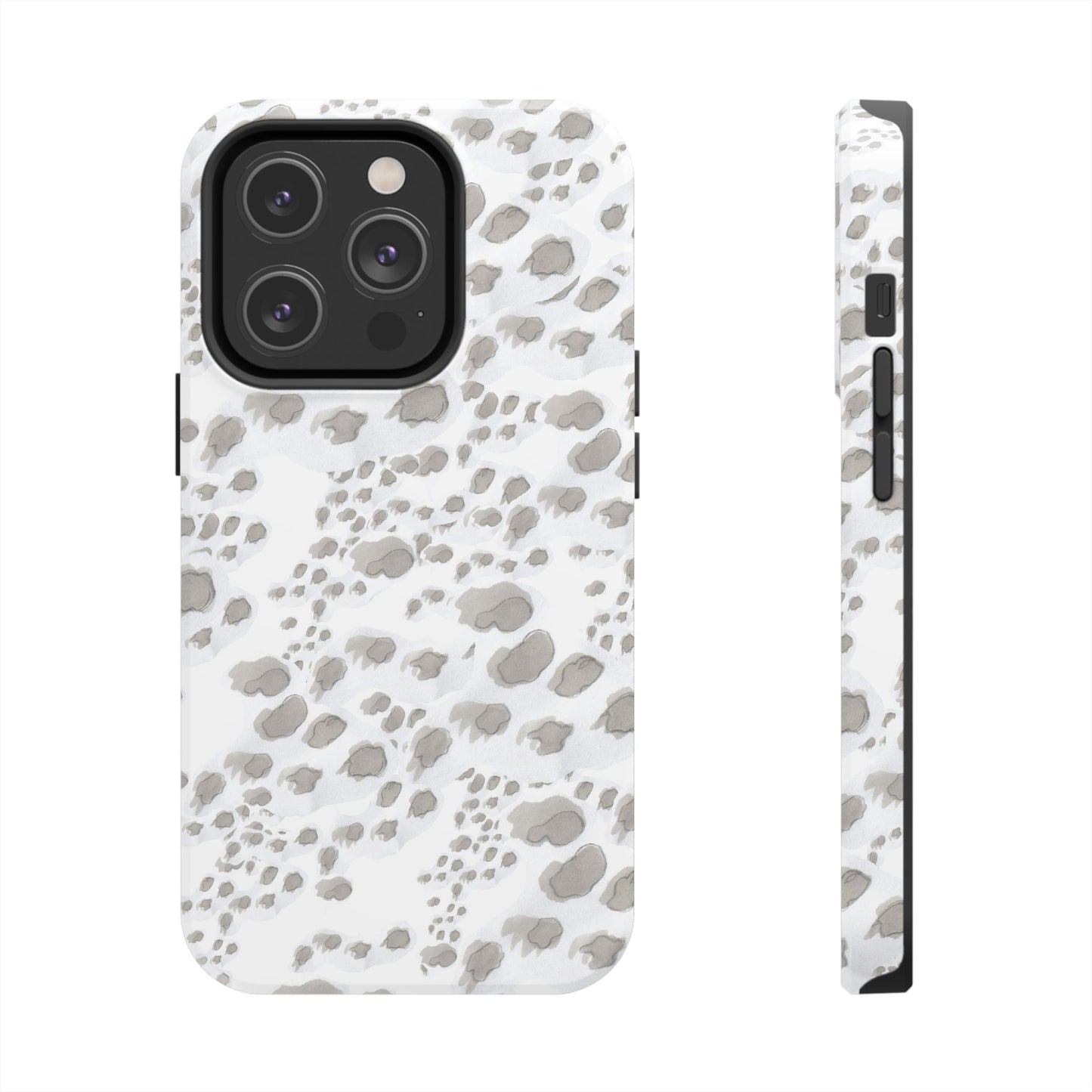 Kitty Dots White Phone Case