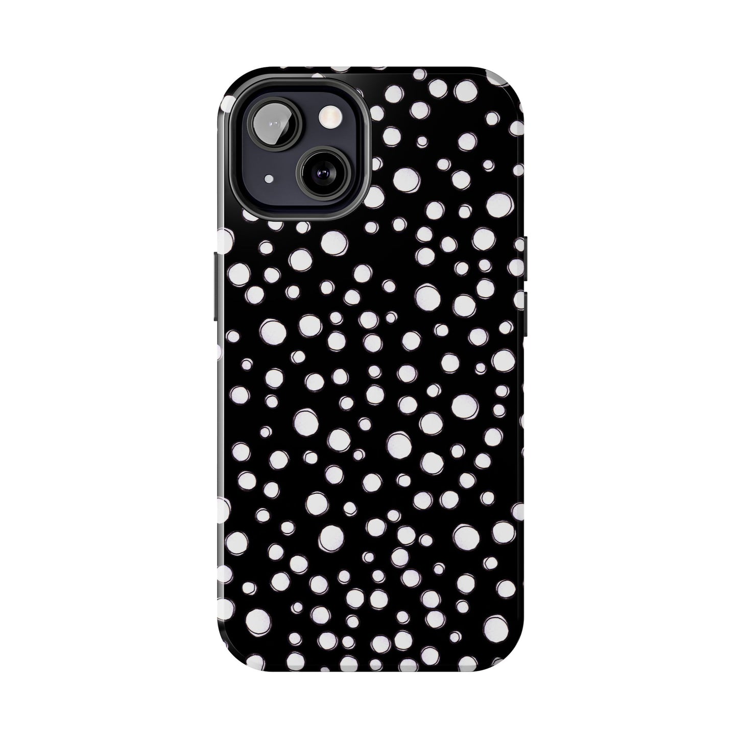 Pot Dots Black Phone Case