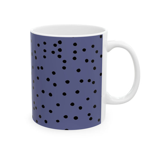 Dinky Dots Teal / Black Cup