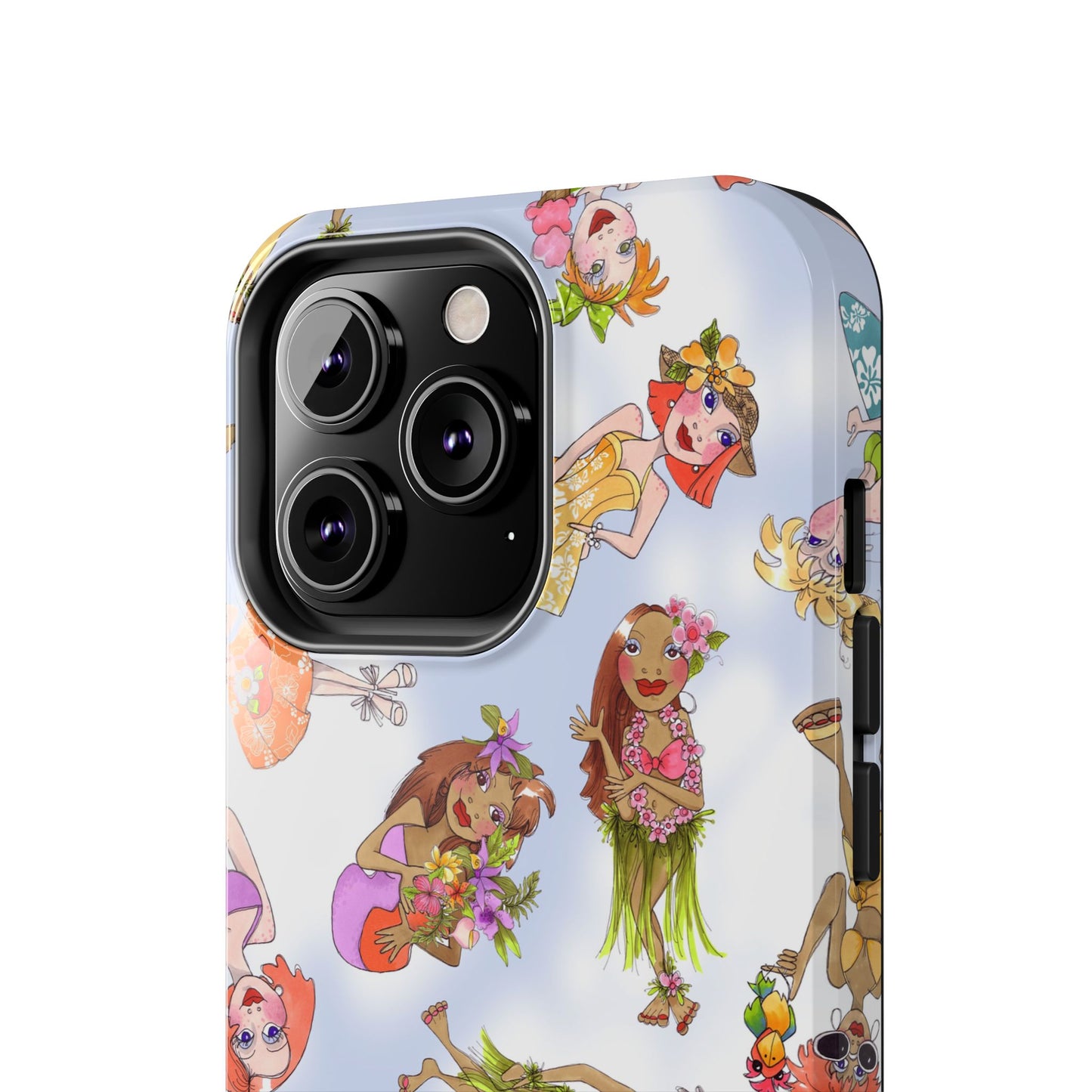 Island Toss Blue Sky Phone Case