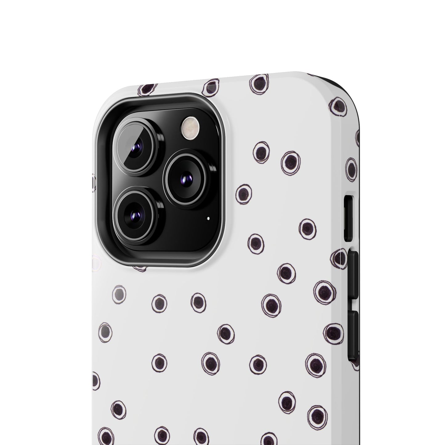 Halo Dots White Phone Case