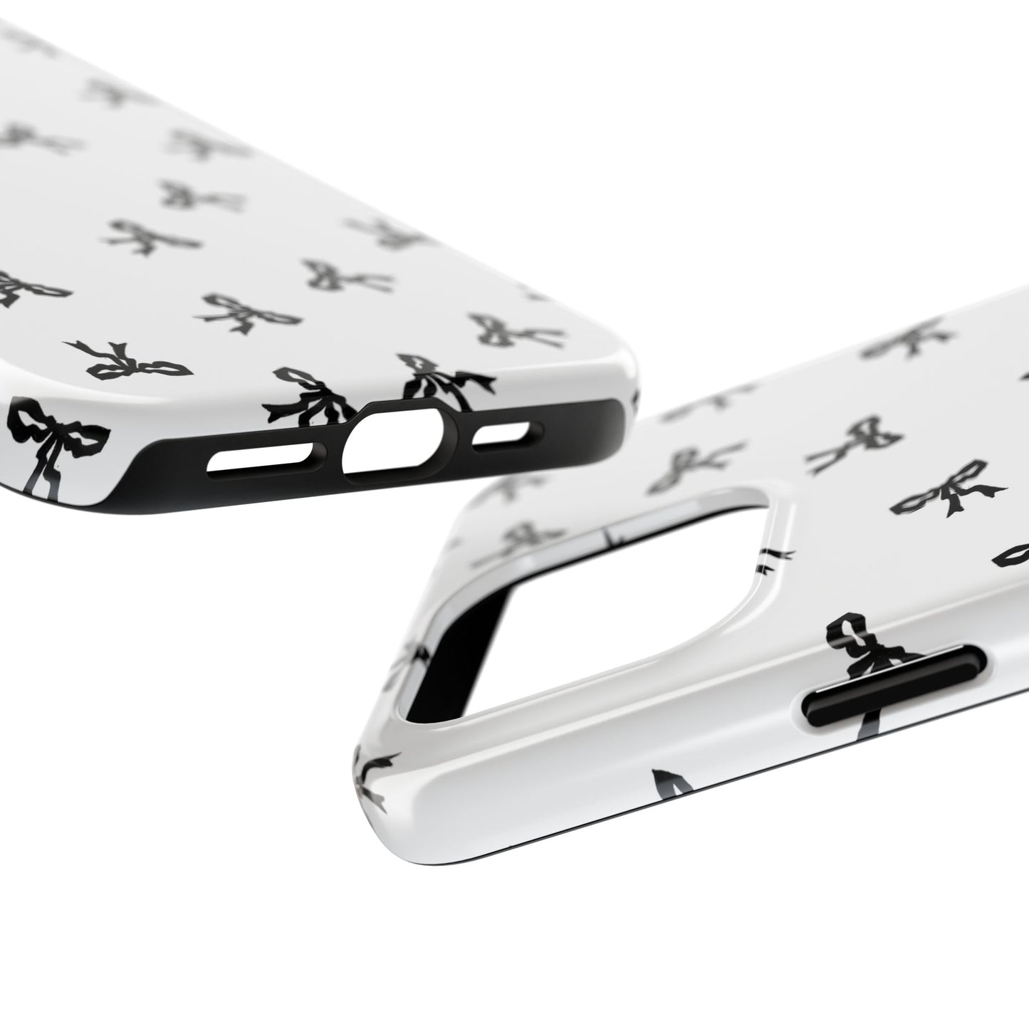 Black Bows Phone Case