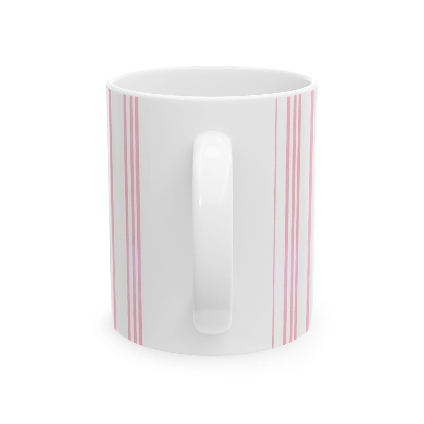 Candy Stripe Pink Cup