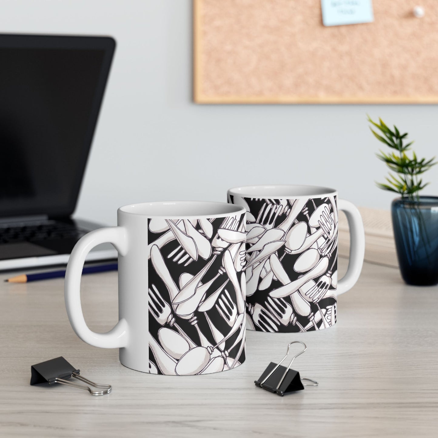 Silverware Wars Black Cup