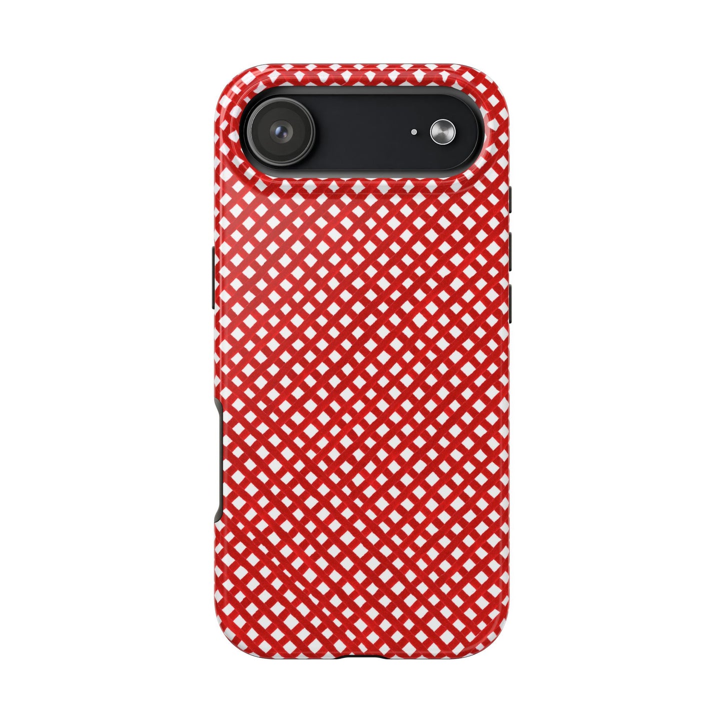 Trellis Check Red Phone Case